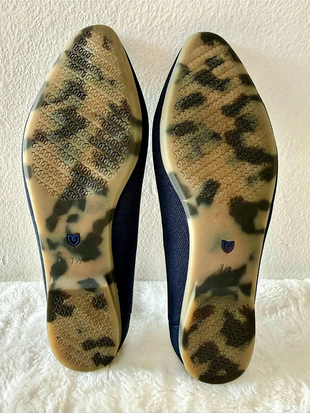 Rothy’s  Pointed Toe Mules in Blue US 7.5 - Picture 3 of 4